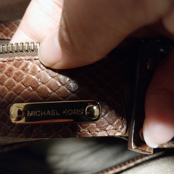 Rare Michael Kors Python Bag - Picture 7 of 16